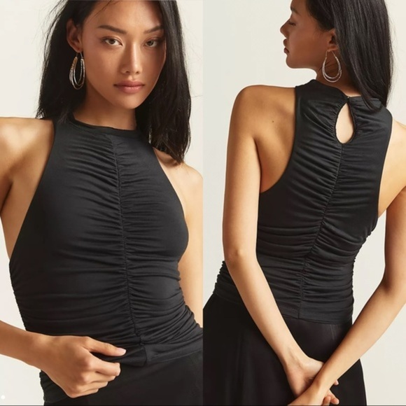 Anthropologie Tops - NWT Anthropologie Pilcro Ruched Reversible Tank